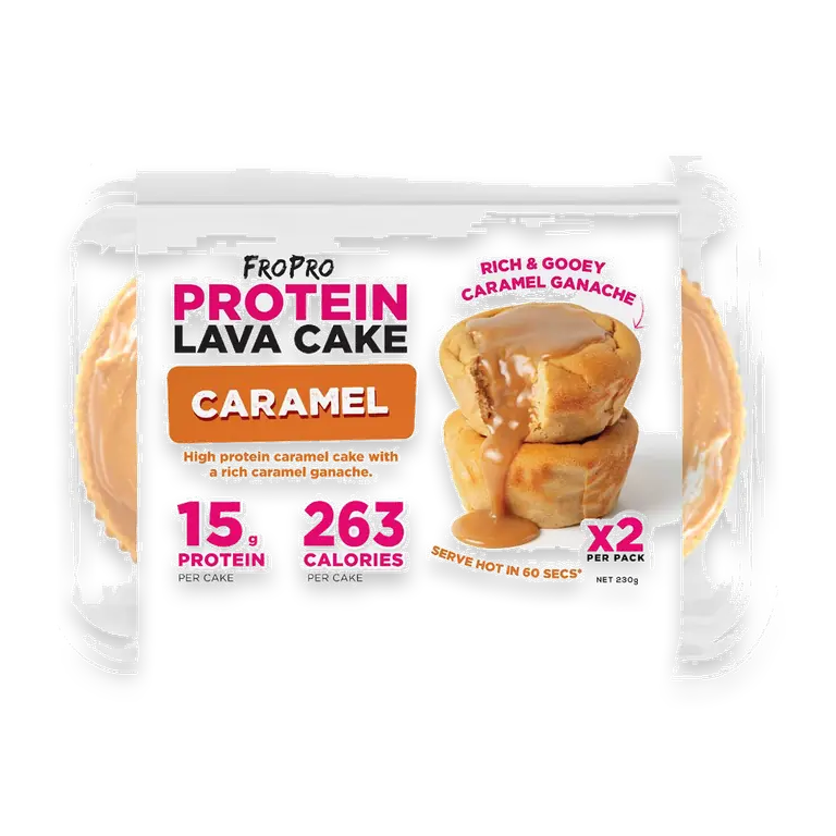 Protein Lava Cake Caramel
