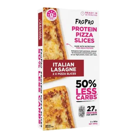Protein Pizza Slices Beef Lasagne