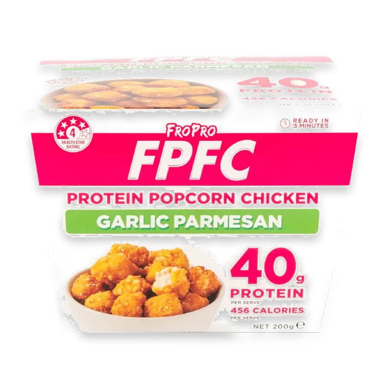 Protein Popcorn Chicken Garlic Parmesan