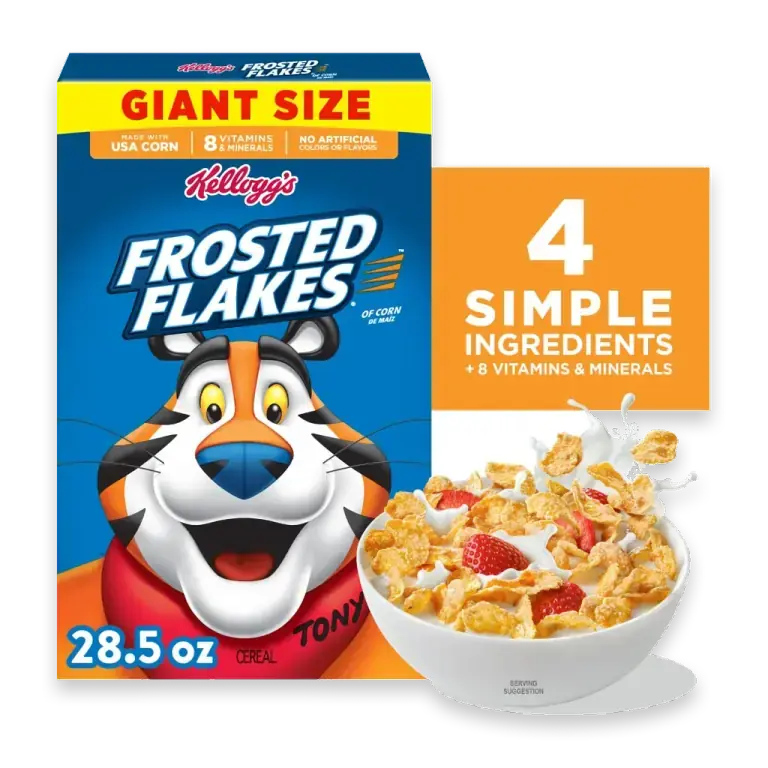 Kellogg's Frosted Flakes Fat Free Giant Size Cereal