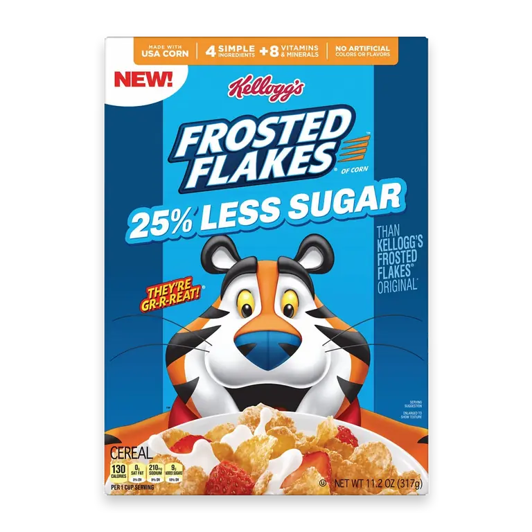 Kellogg's Frosted Flakes Reduced Sugar Cereal