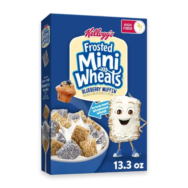 Kellogg's Frosted Mini-Wheats Blueberry Muffin Cereal