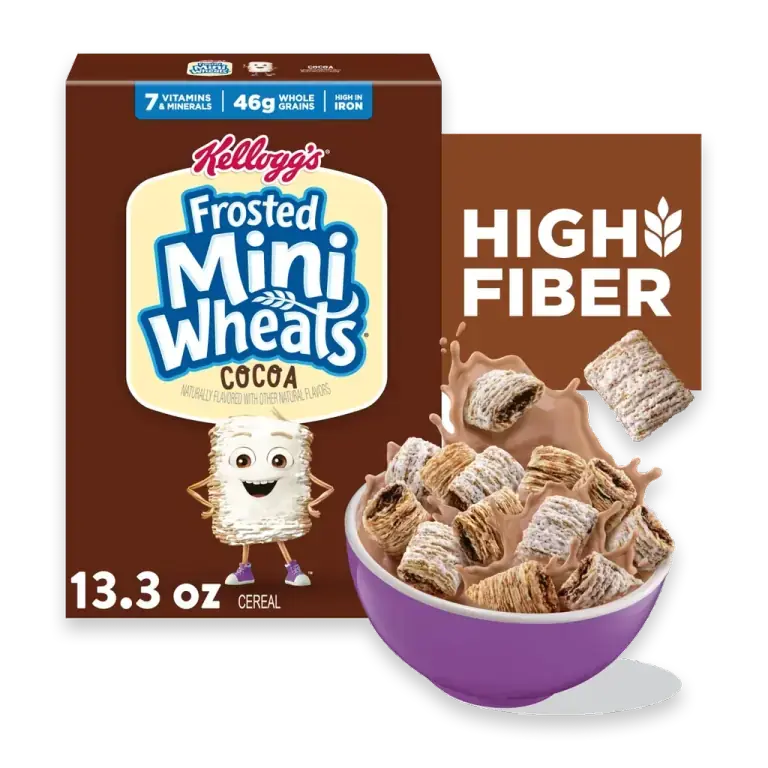 Kellogg's Frosted Mini-Wheats Cocoa Cereal