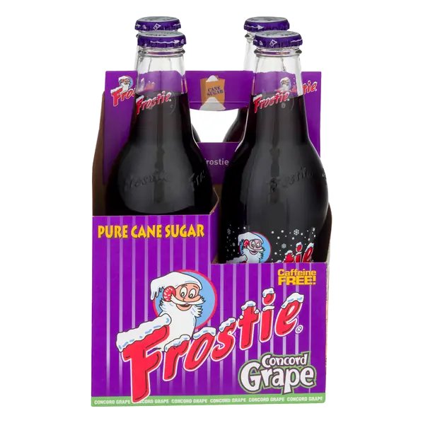 Concord Grape Beverage Soda Caffeine Free - 4 pk