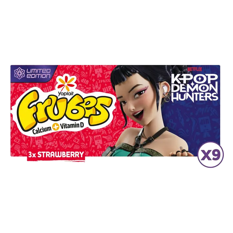 Kids Strawberry Yoghurt Tubes 9x37g