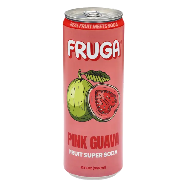 Pink Guava Fruit Super Soda