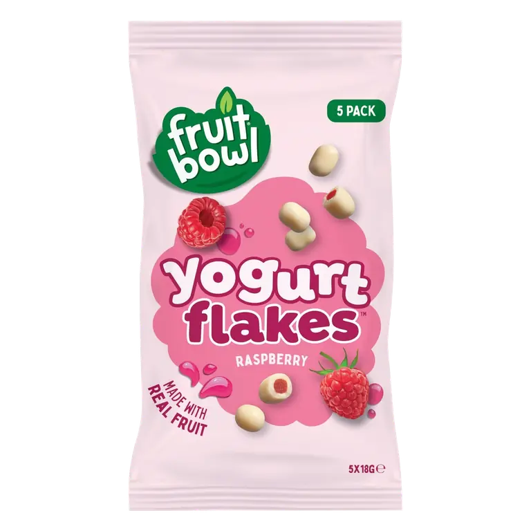 Raspberry Yoghurt Flakes