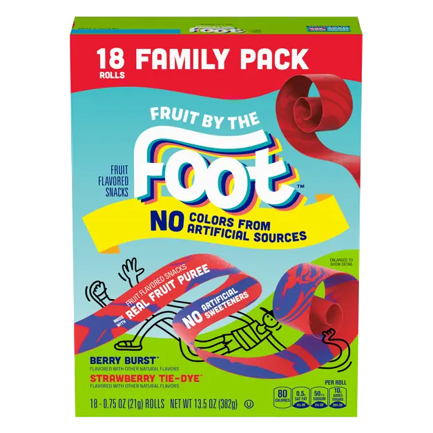 Berry Burst & Strawberry Fruit Flavored Snacks - 18 ct