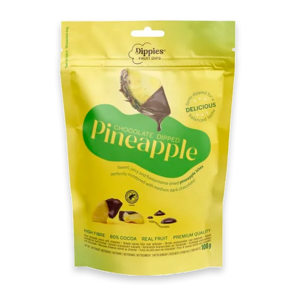 Pineapple Chocolate Dipped Ananas Choklad