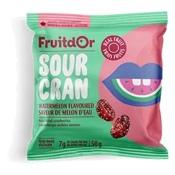 Candy Sour Dried Cranberries Watermelon Flavoured 50 g