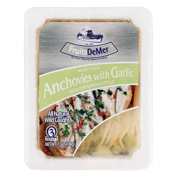 Anchovies with Garlic