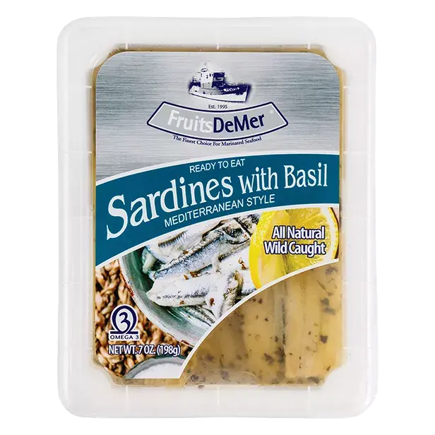 Sardines with Basil
