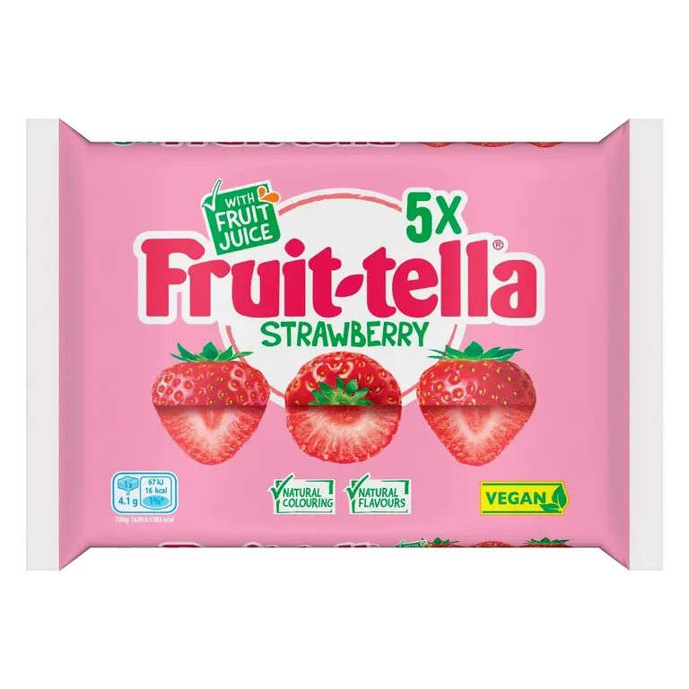 Fruitella Strawberry 5 Pack