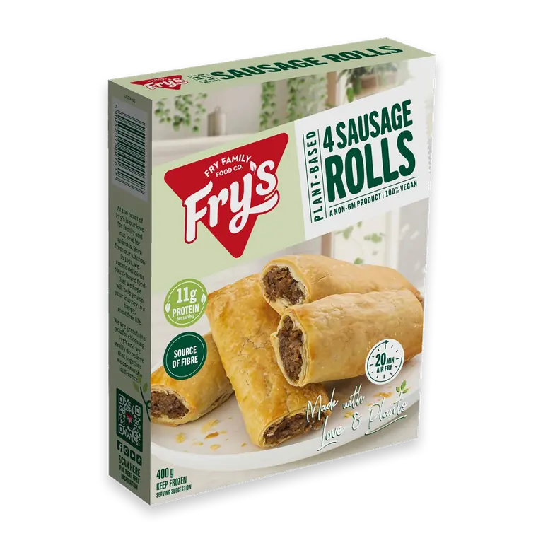 Plant Based Family Sausage Rolls Meat Free