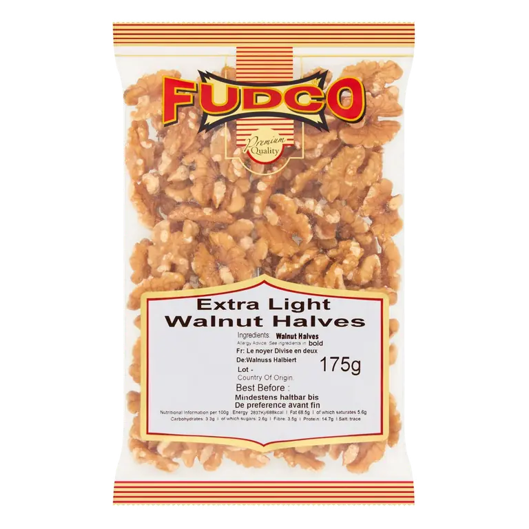 Walnut Halves, Extra Light 175g