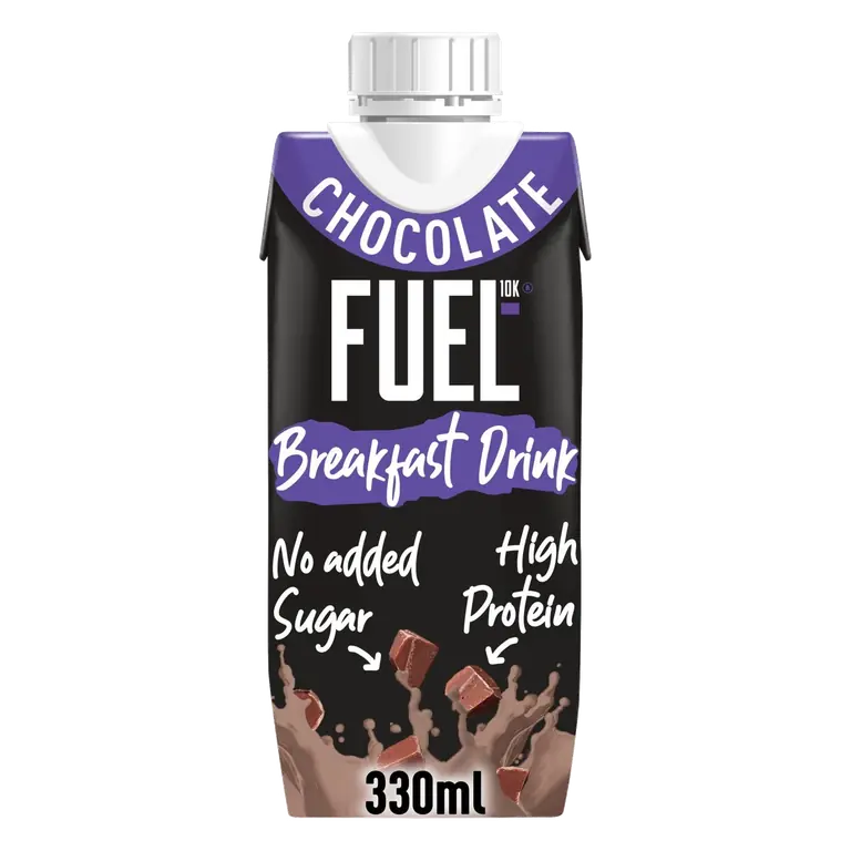 10K Chocolate High Protein Milk Breakfast Shake Drink 330ml