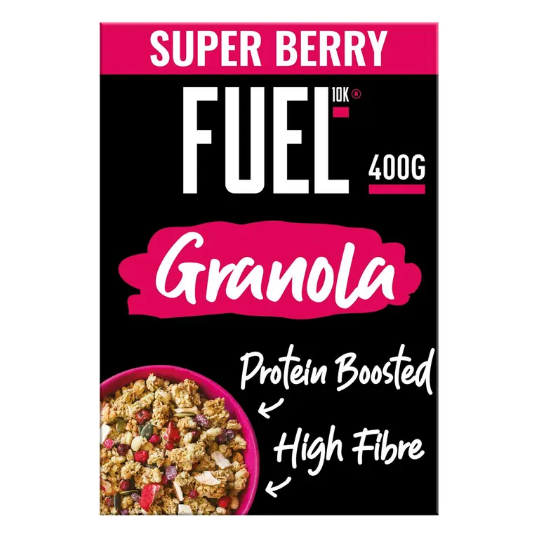 FUEL 10K Super Berry Protein Granola Breakfast Cereal 400g