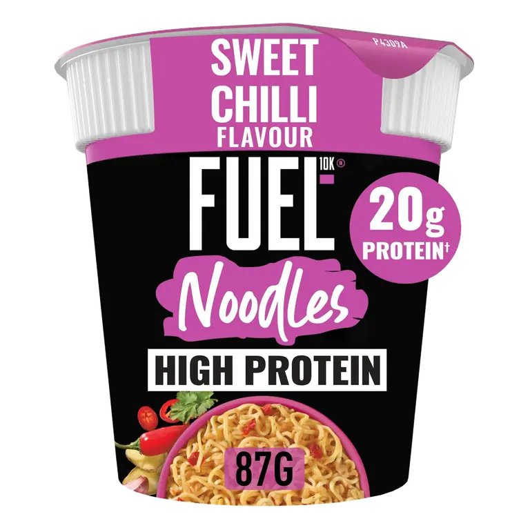 High Protein Sweet Chilli Instant Noodles Snack Pot 87g