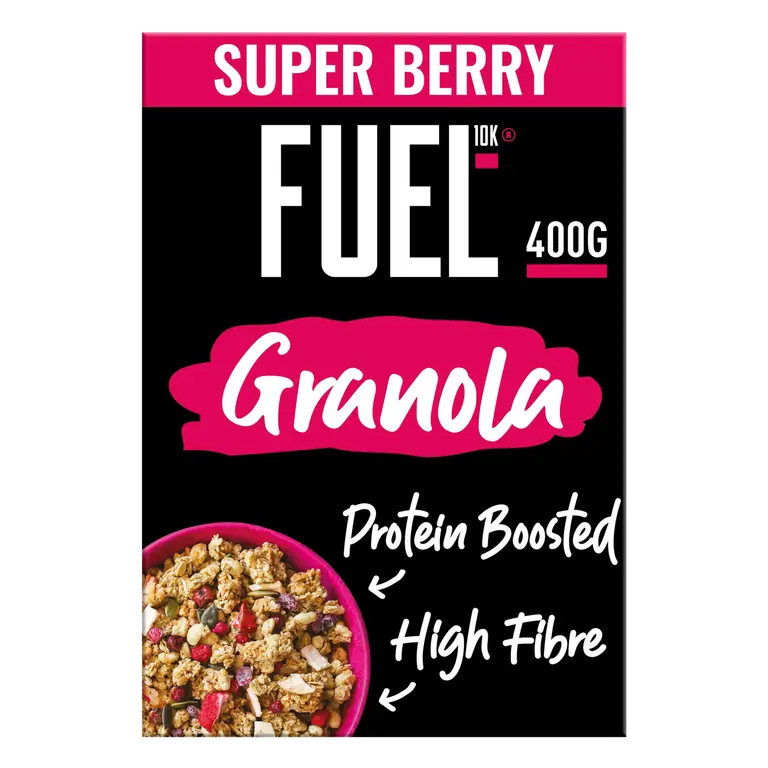 FUEL10K Super Berry Protein Granola Breakfast Cereal 400g