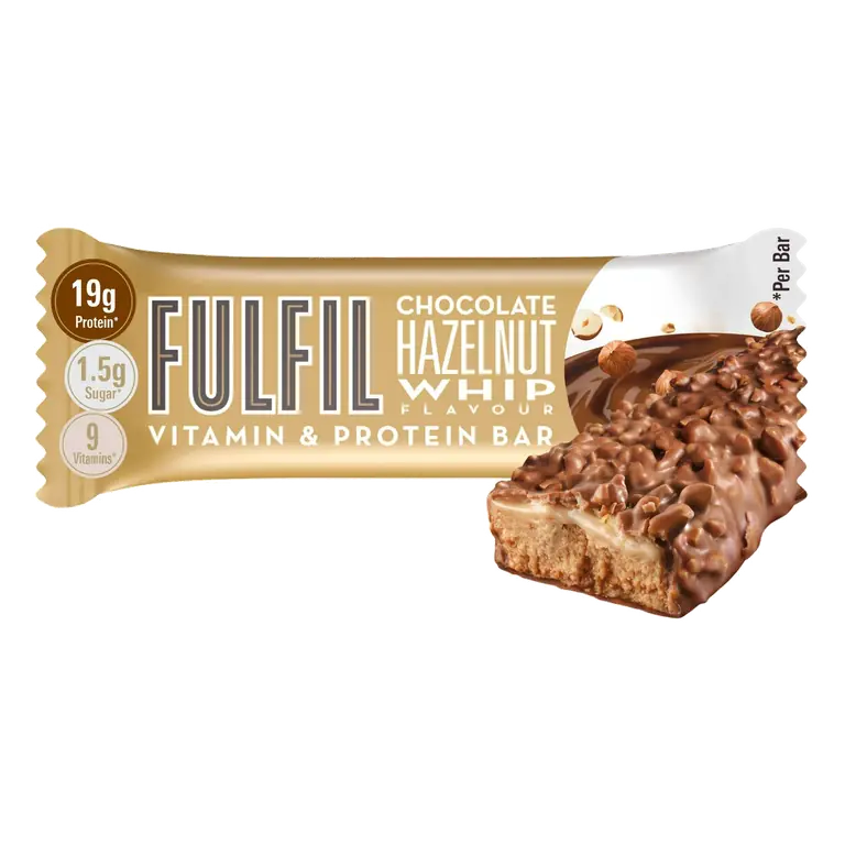 Chocolate Hazelnut Whip Flavour Vitamin & Protein Bar 55g