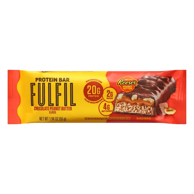 Fulfil Chocolate Peanut Butter Flavor Protein Bar 1.94 oz