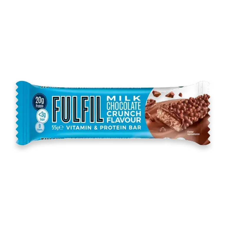 Vitamin & Protein Bar Milk Choc Crunch Flavour