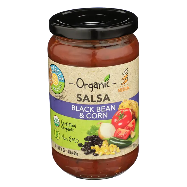 Full Circle Organic Black Bean Corn Salsa