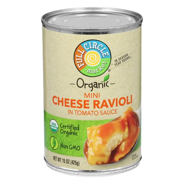 Full Circle Organic Cheese Ravioli