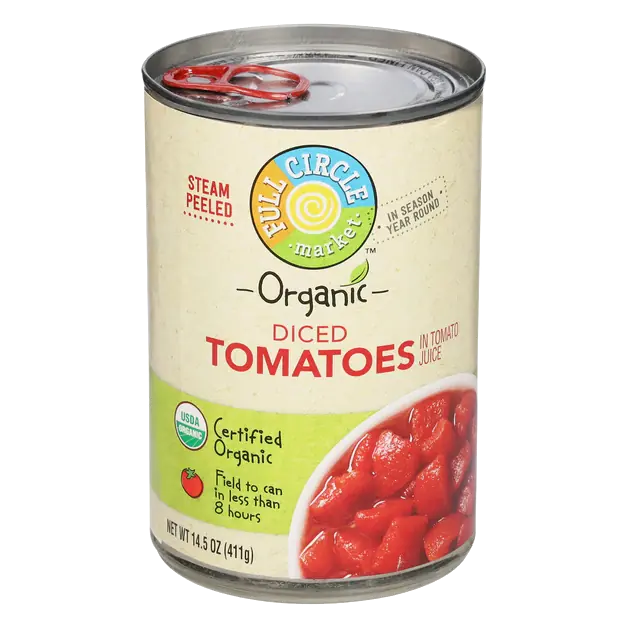 Full Circle Organic Diced Tomatoes
