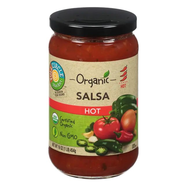 Full Circle Organic Hot Salsa