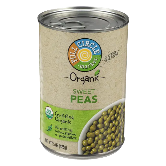 Full Circle Organic Sweet Green Peas