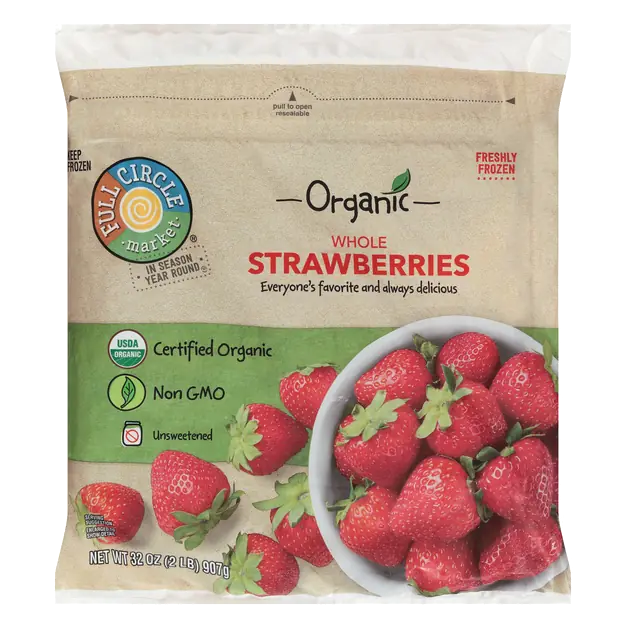 Full Circle Organic Whole Strawberries