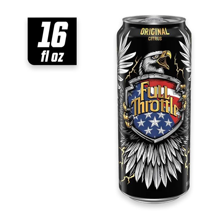 Citrus Energy Drink Can