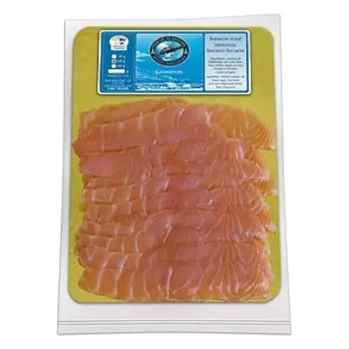 Frozen Sliced Salmon Smoked 85 g