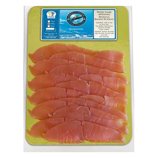 Frozen Sliced Seatrout Smoked 120 g