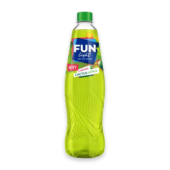 Fun Light Cactus Apple Sockerfri