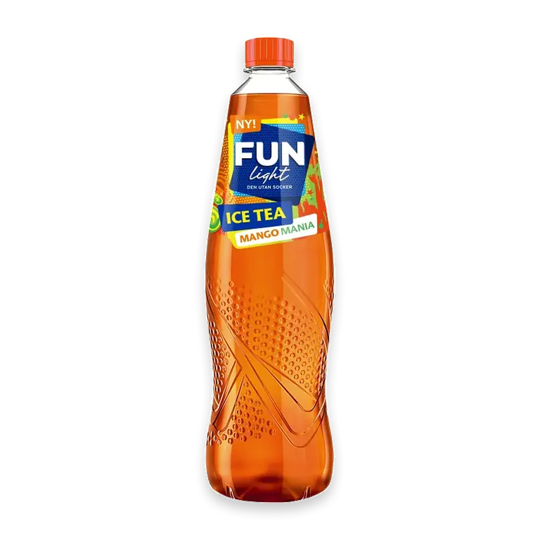 Lightdryck Ice Tea Mango mania Sockerfri 1l