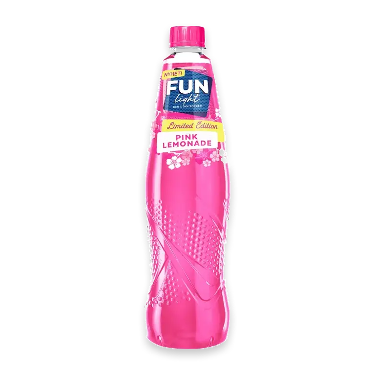 Lightdryck Pink Lemon Sockerfri 1l