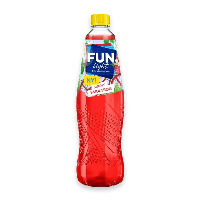 Saft Light Sunny Smultron 1l