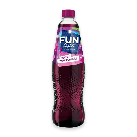 Fun Light Svartvinbär Sockerfri