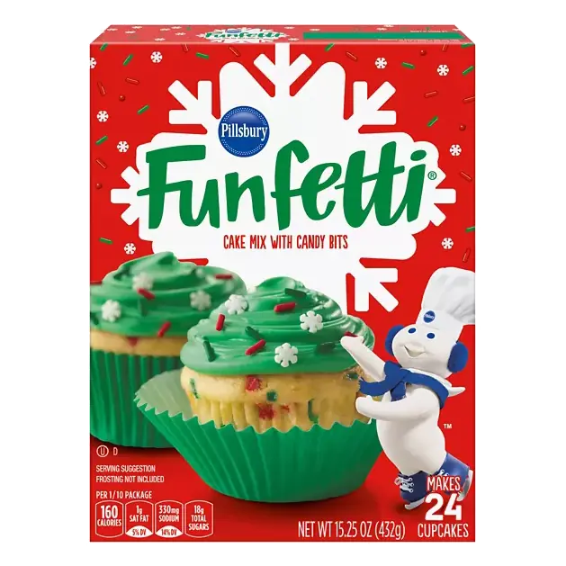 Cake Mix with Candy Bits