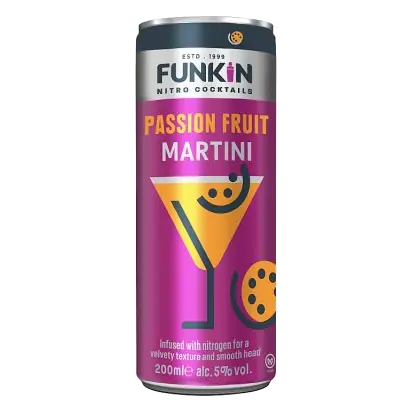 Nitro Alcohol Free Passion Fruit Martini