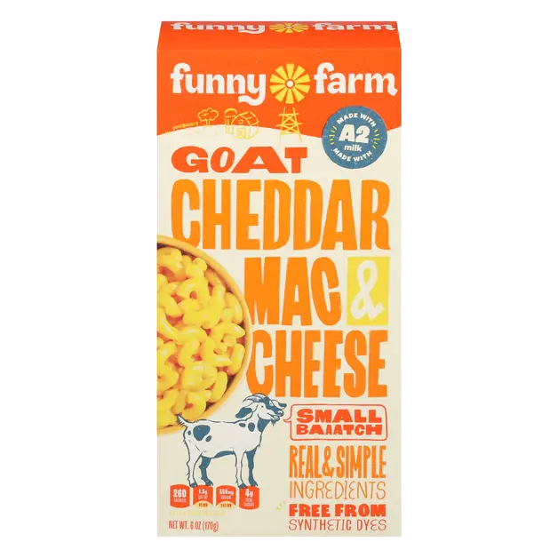 Macaroni & Cheese Dinner Goat Cheddar