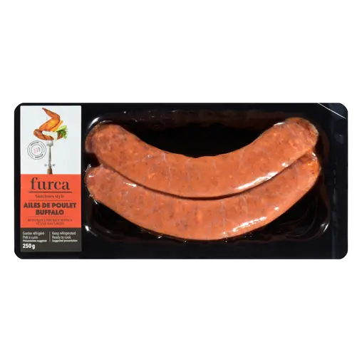 Sausage Buffalo Chicken Wings Style 250 g