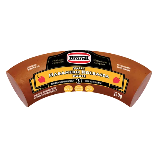 G. Brandt Meat Packers Deli Kolbassa Sweet Habanero 250 g