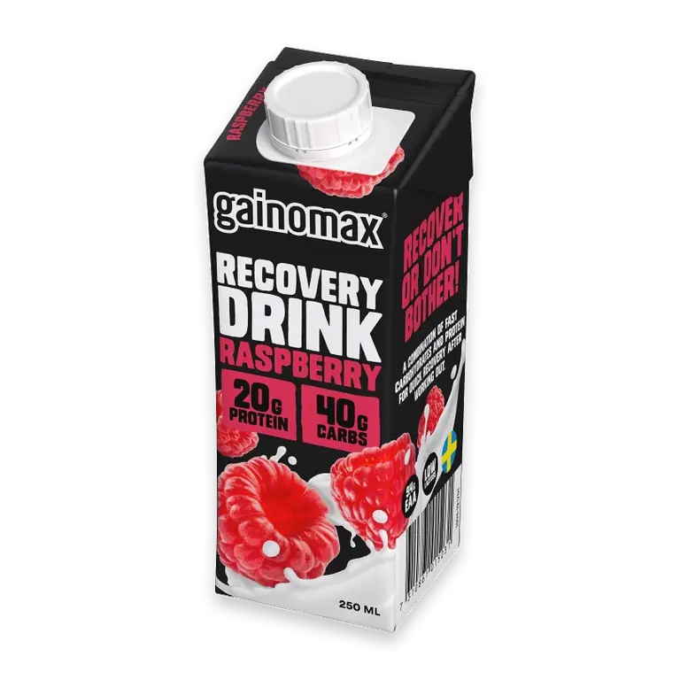 Återhämtningsdryck Raspberry 250ml