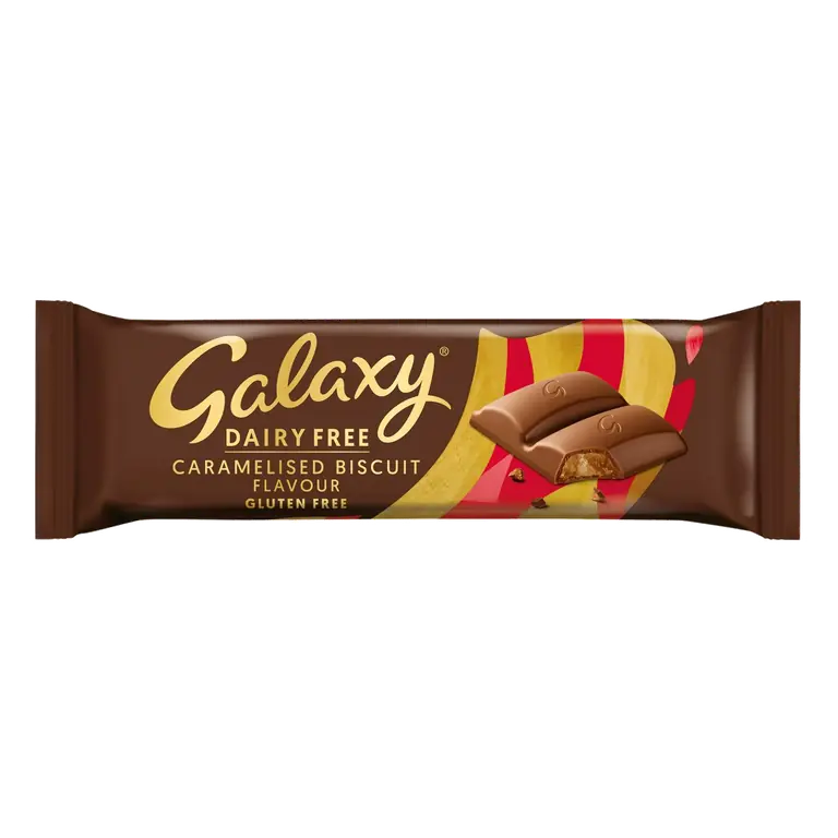 40g Dairy Free & Vegan Caramelised Biscuit Chocolate Bar