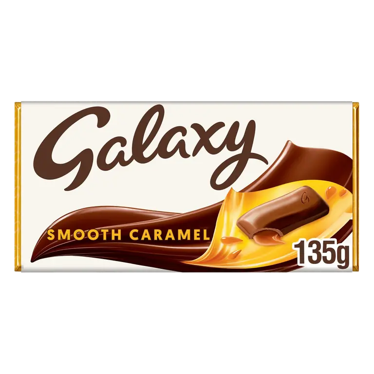 Galaxy Caramel Milk Chocolate Bar 135g
