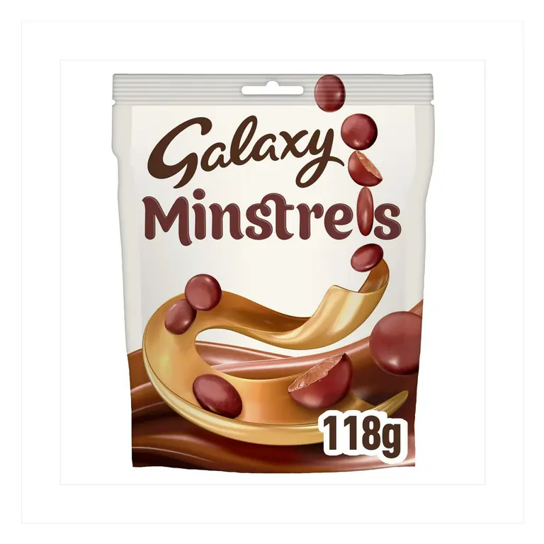 Minstrels Milk Chocolate Buttons Pouch Bag 118g