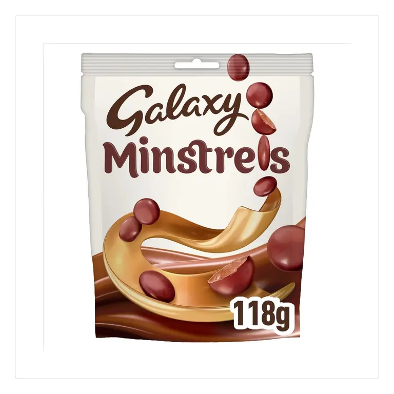 Minstrels Milk Chocolate Pouch Bag 118g